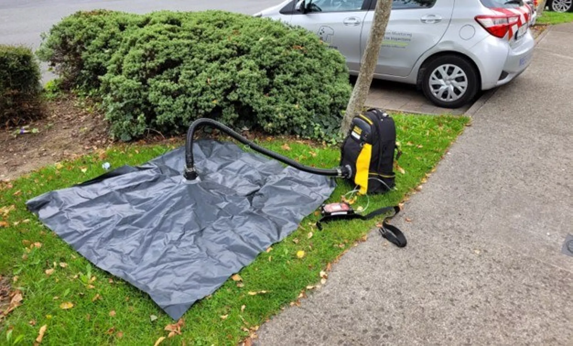 PM - Methane emission quantification on buried pipelines