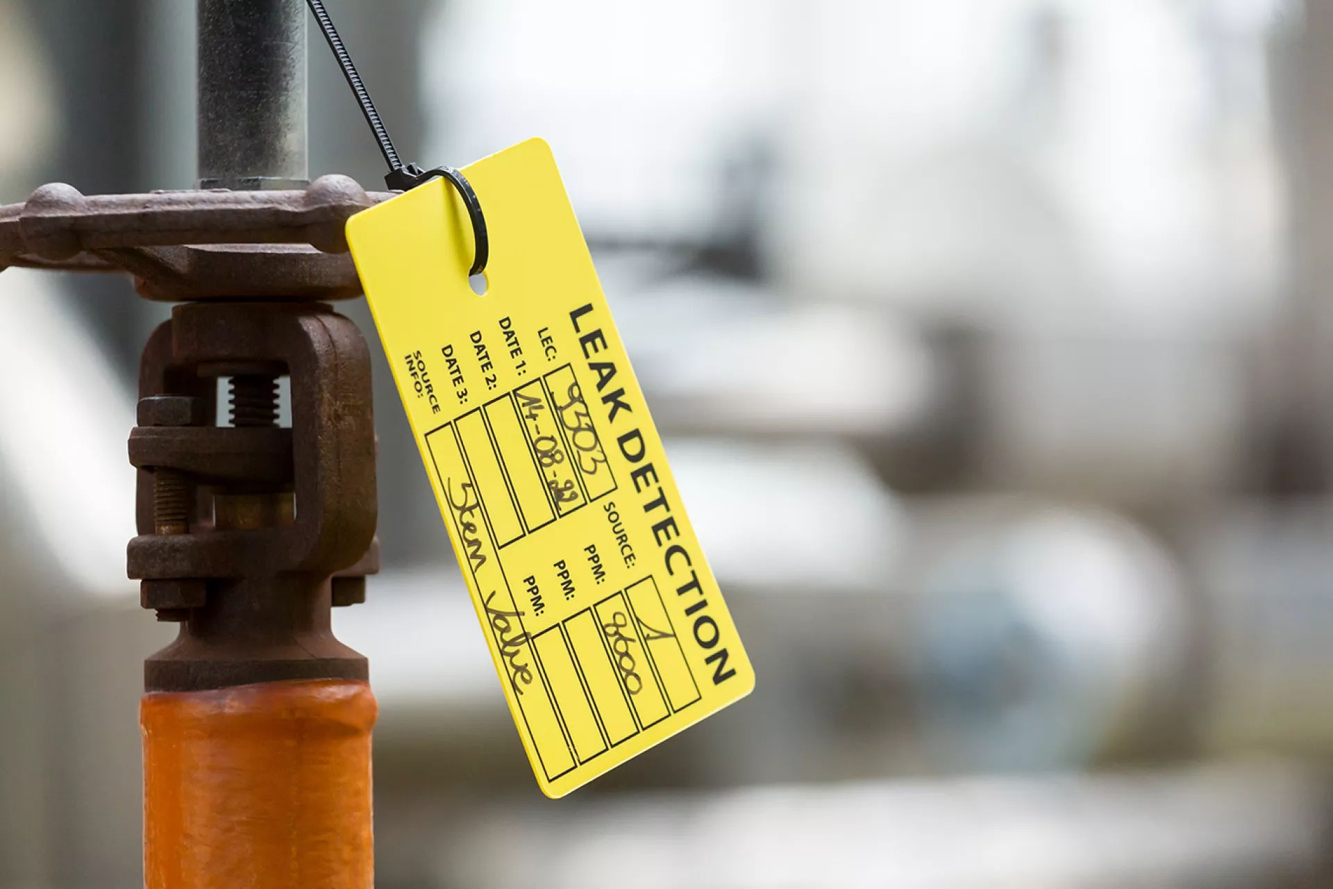 ENV - Leak tag fugitive emissions survey