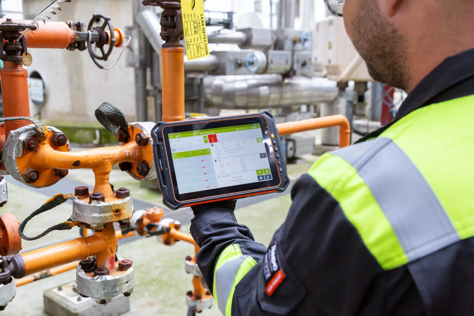 ENV - Leak follow-up with emission management software